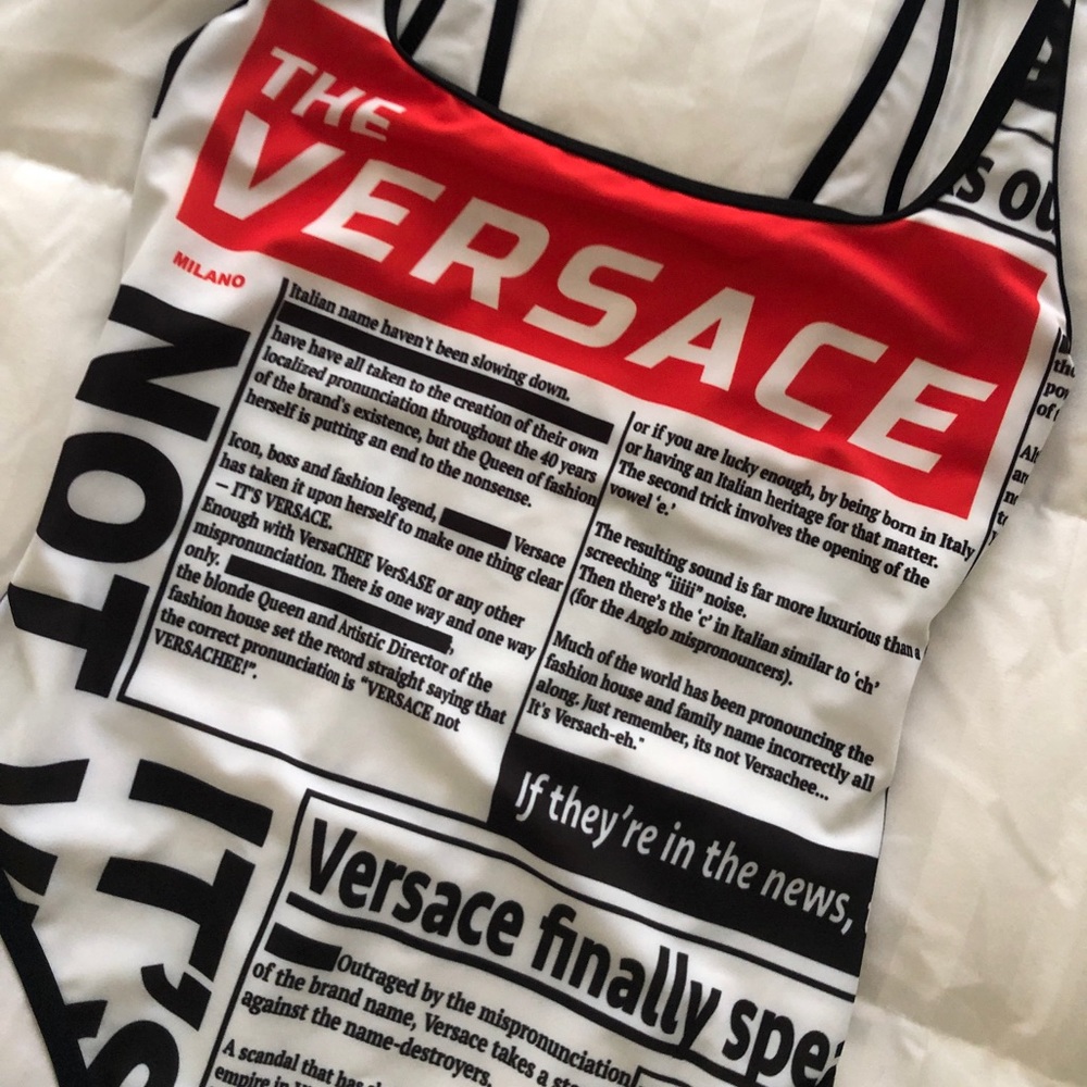 Versace Swimsuit AUTHENTIC woman’s